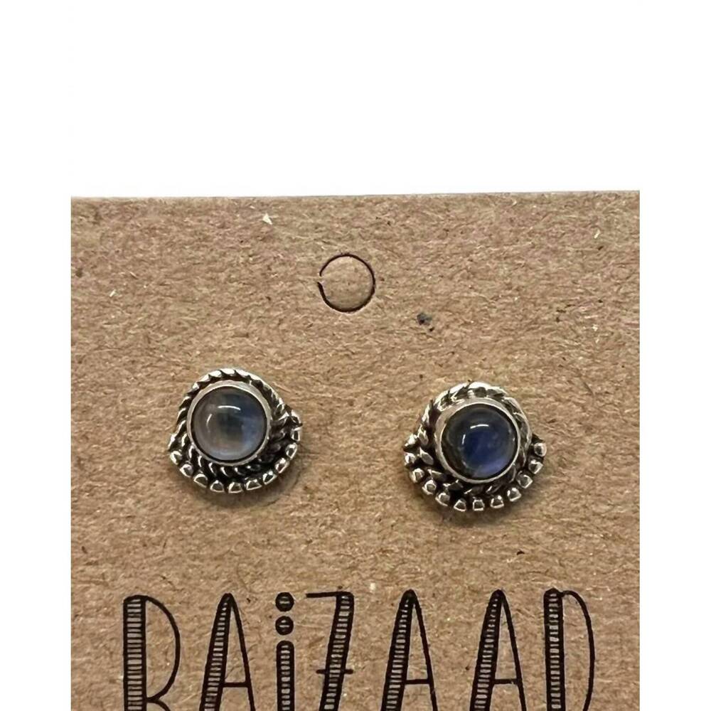 NEW BAIZAAR women's stone stud earring in gold